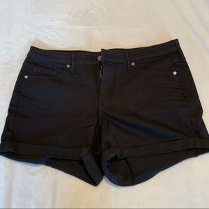Mossimo Black Jean Shorts